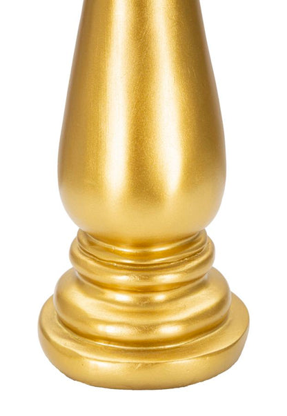 Decoratie Gold & Black Bishop Ø 12,5×38,5 cm