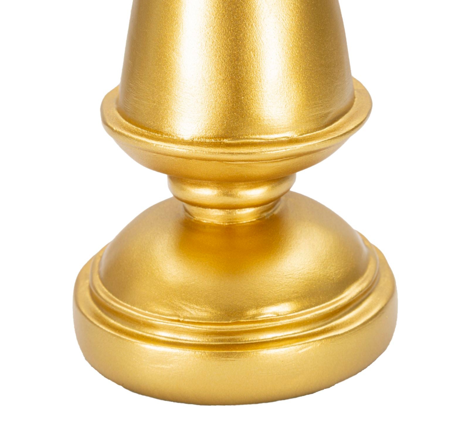 Decoratie Gold & Black King Ø 11×32,5 cm