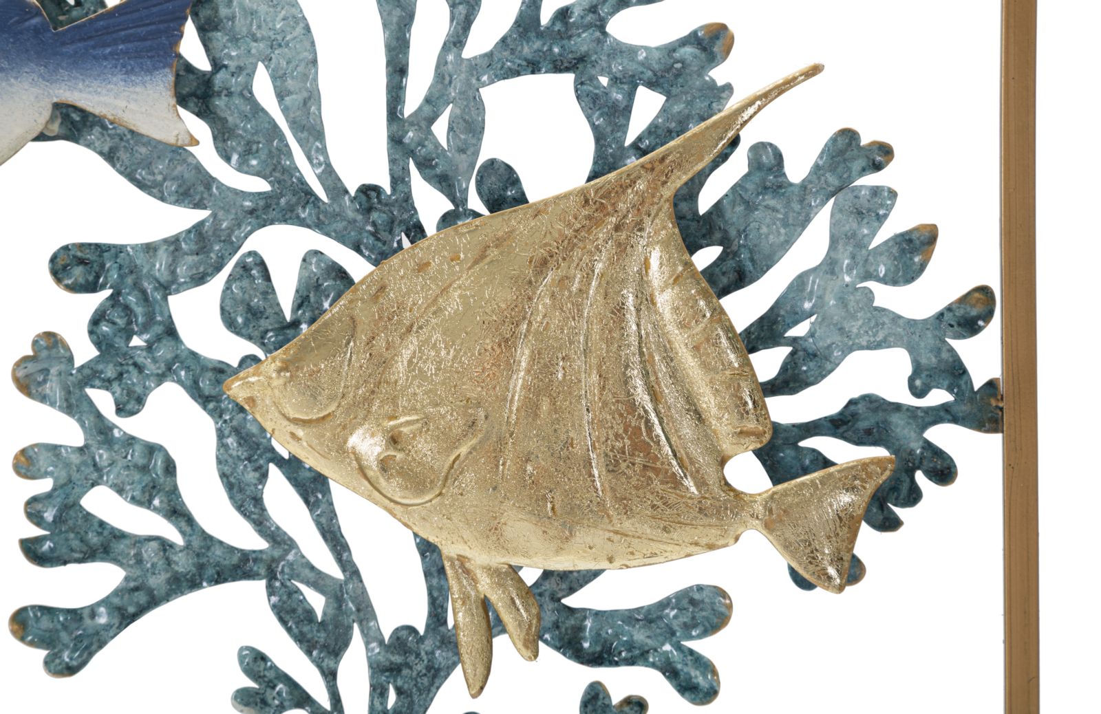 Wanddecoratie Fish 50,2×3,8×50,2 cm