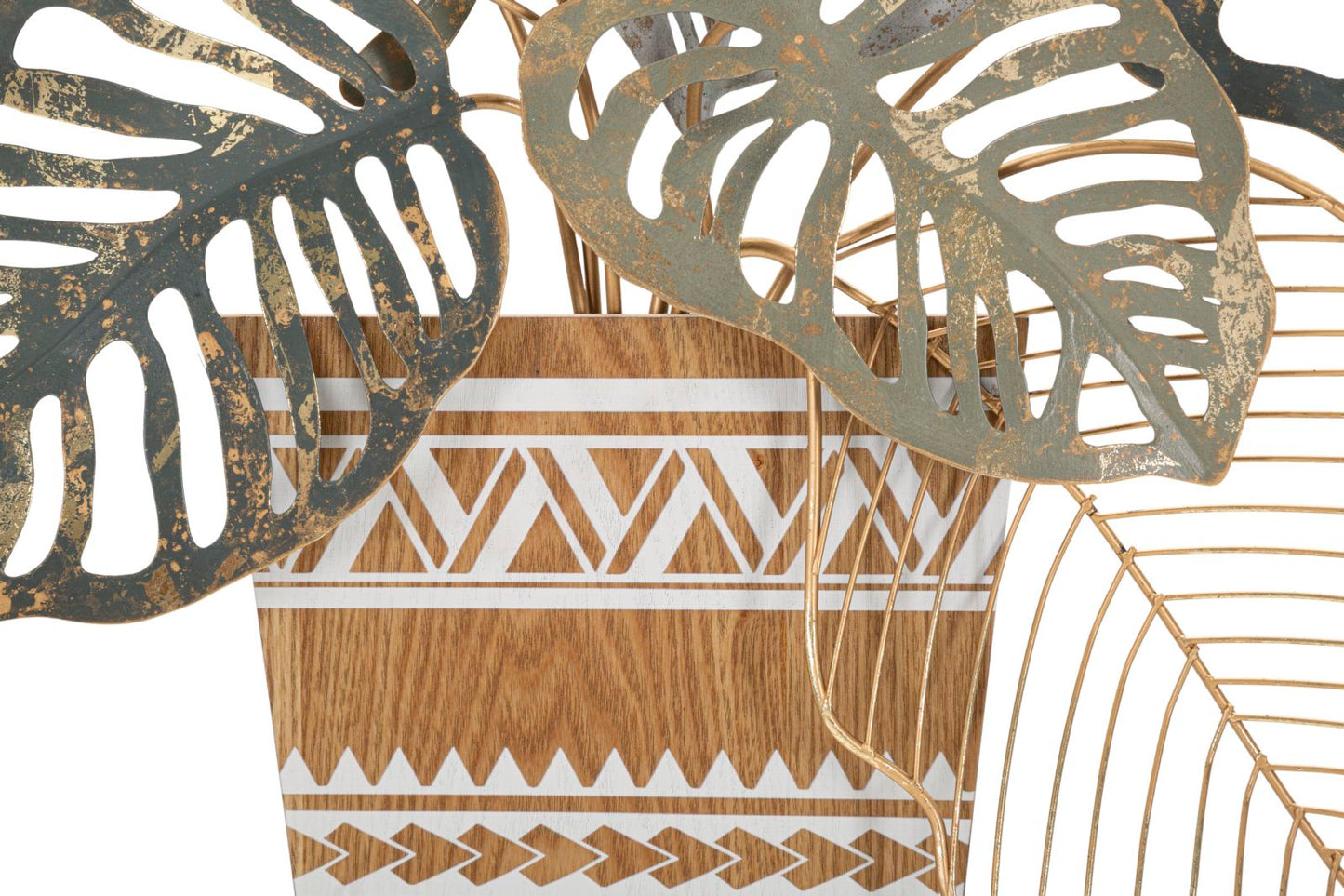 Wanddecoratie Panelvaso 54×6,4×62,9 cm