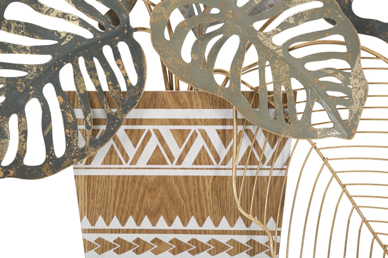 Wanddecoratie Panelvaso 54×6,4×62,9 cm