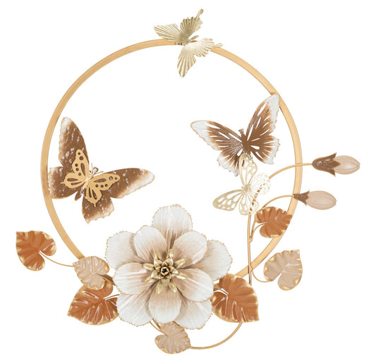Wanddecoratie Rouns 58,4×5,1×63,5 cm