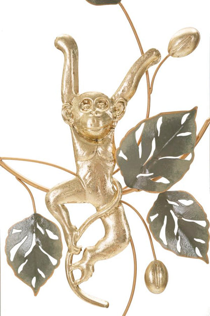Wanddecoratie Monkey 28,6×3,8×74,3 cm