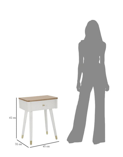 Nachtkastje Bed Side Matera 45×32×62 cm