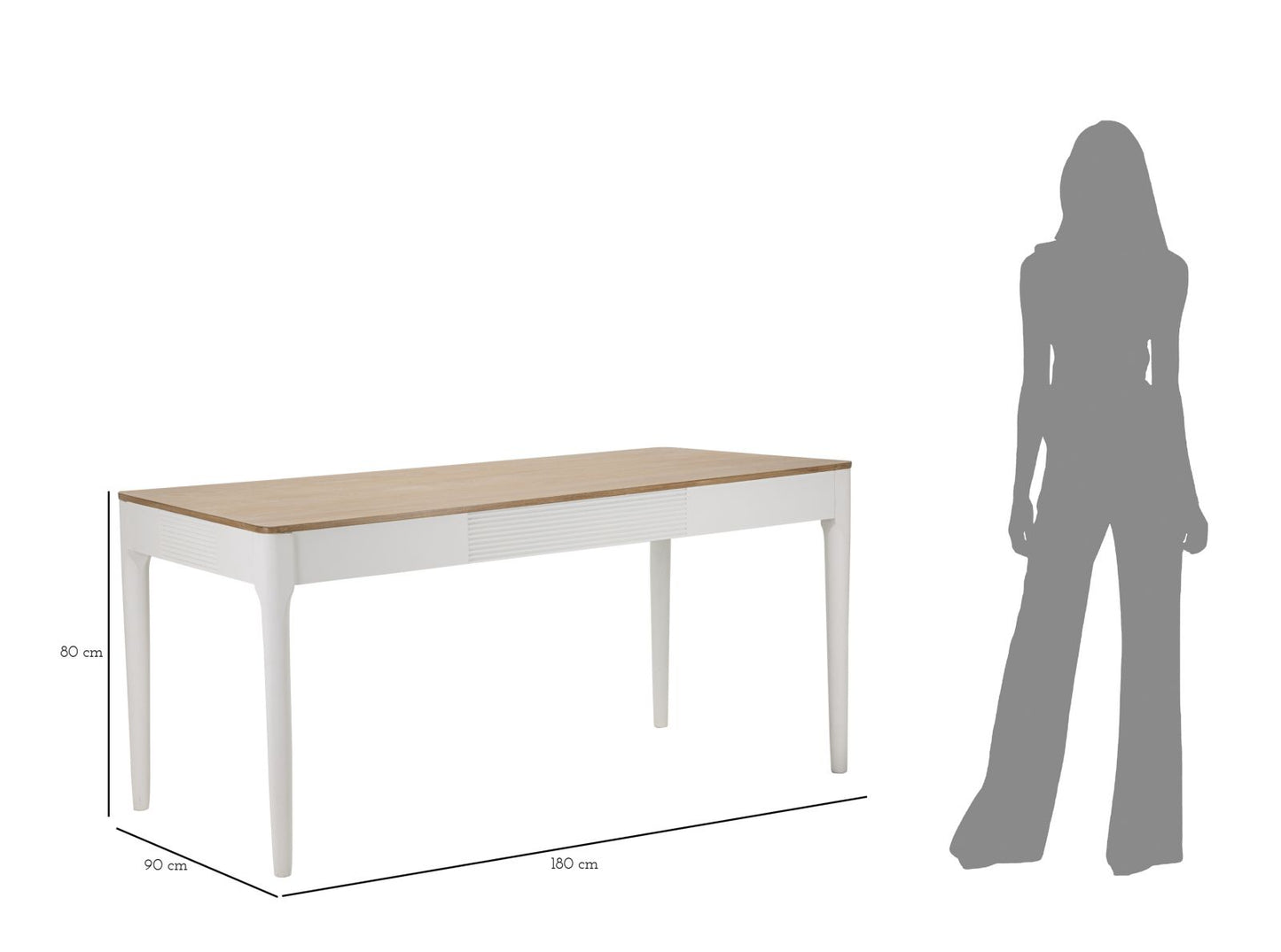Eettafel Matera 180×90×80 cm