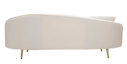 Bank 3 Seaters Oslo With Cushions Cream 185×84×68 cm