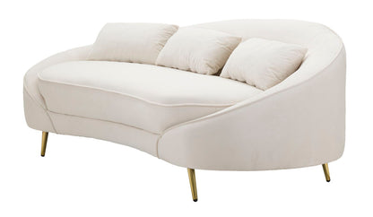 Bank 3 Seaters Oslo With Cushions Cream 185×84×68 cm