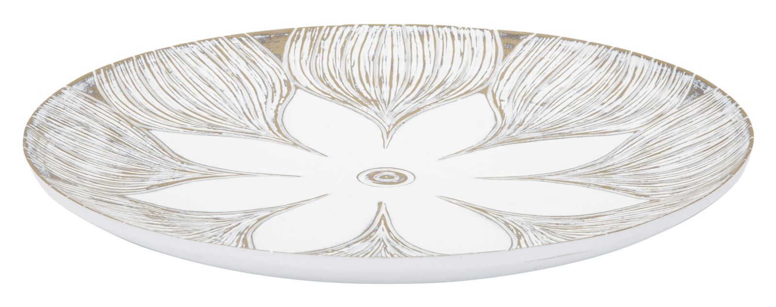 Decoratie Polyresin Atene Ø 35,5×4,4 cm