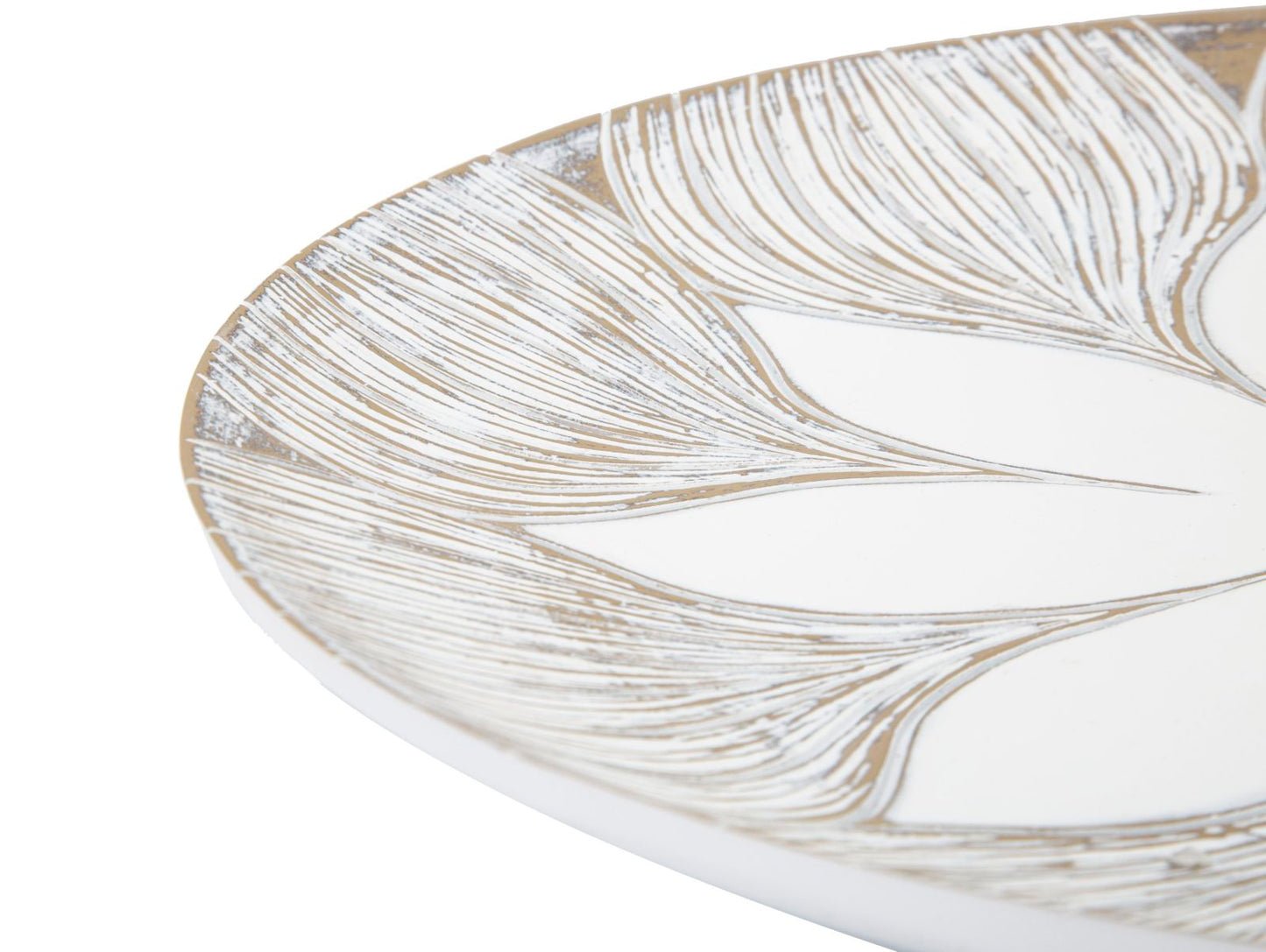 Decoratie Polyresin Atene Ø 35,5×4,4 cm