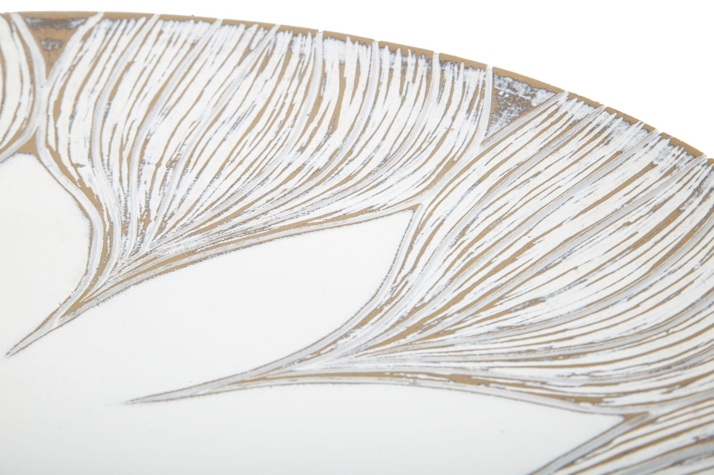 Decoratie Polyresin Atene Ø 35,5×4,4 cm