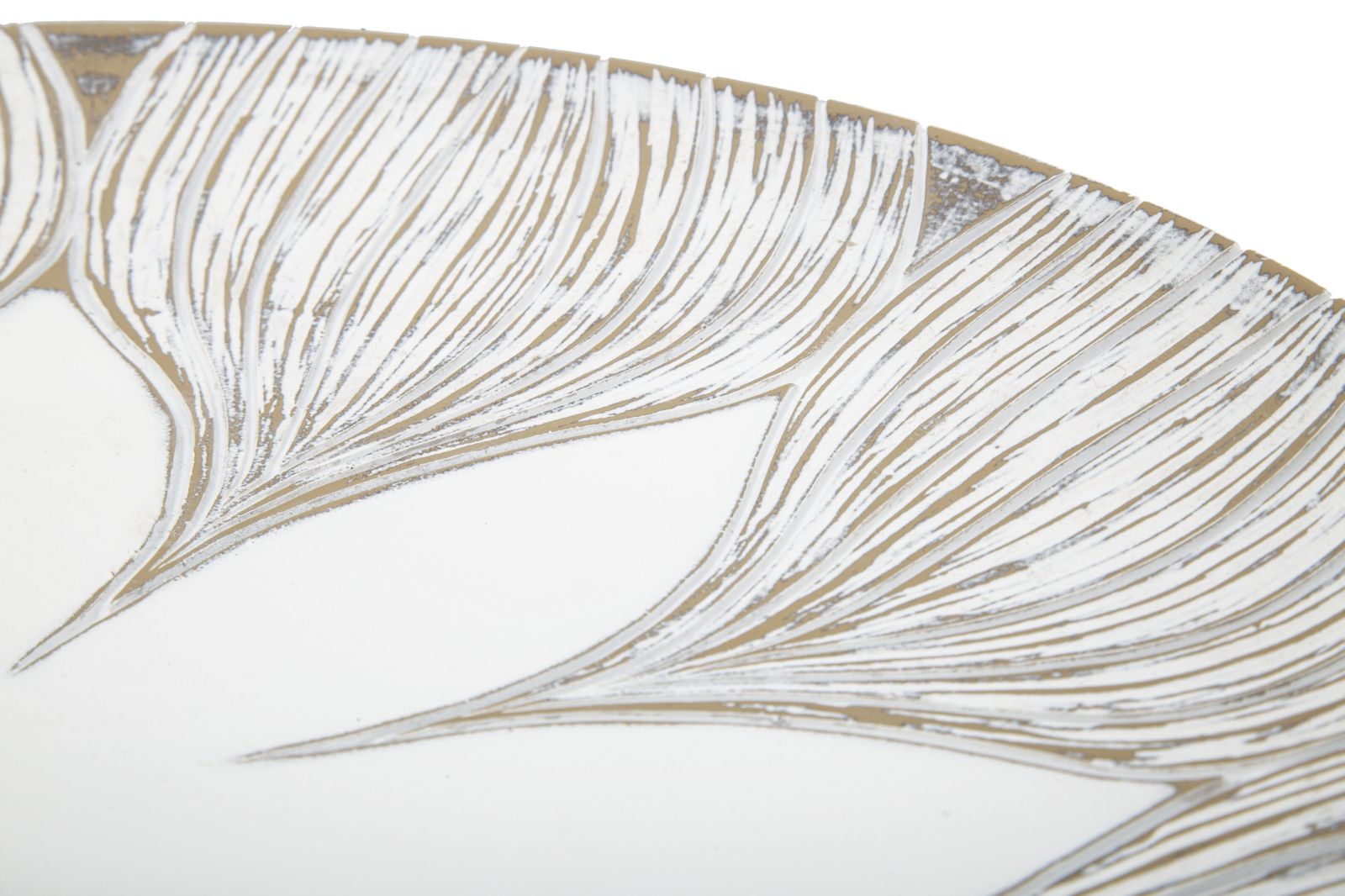 Decoratie Polyresin Atene Ø 35,5×4,4 cm