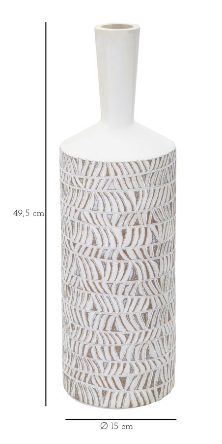 Vaas Polyresin Nairobi Bottle Ø 15×49,5 cm