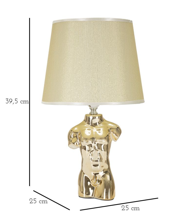 Tafellamp Glam Man 25×42,5 cm