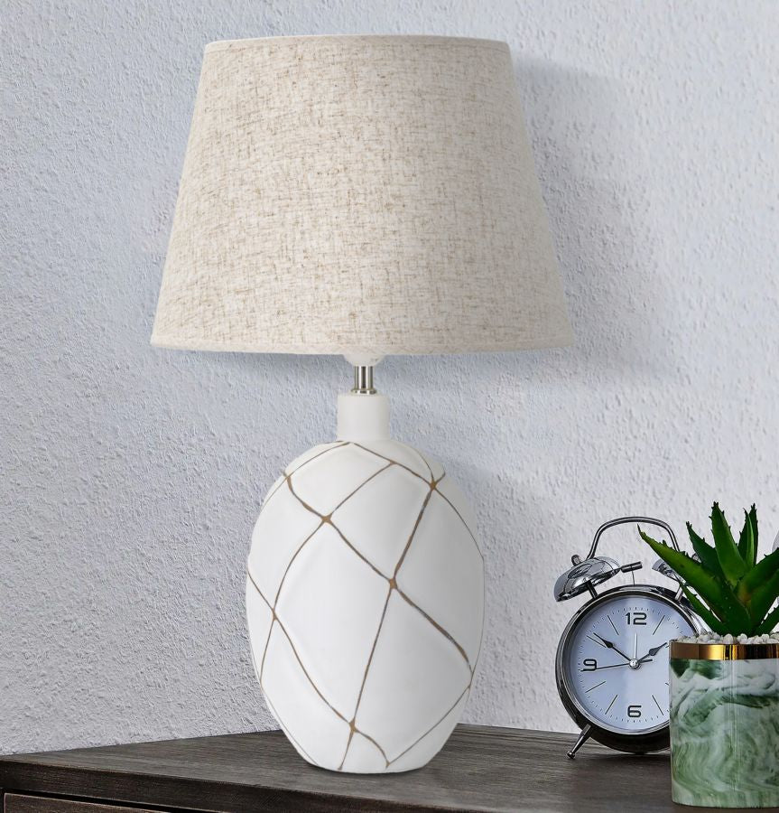 Tafellamp Polyresin Lines Ø 35×60 cm