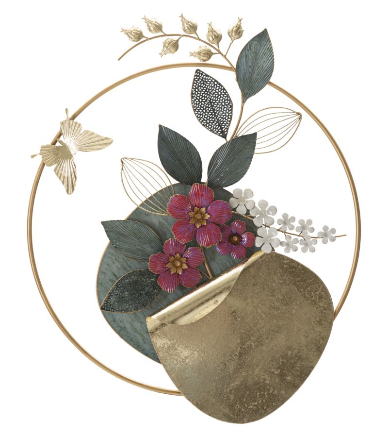 Wanddecoratie Gard 67×8×74 cm