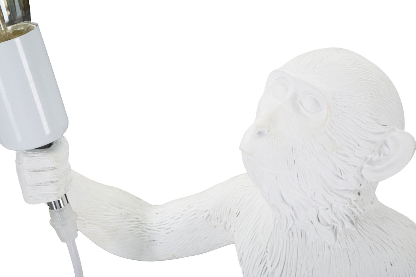 Tafellamp Monkey White Ø 26×34×55 cm