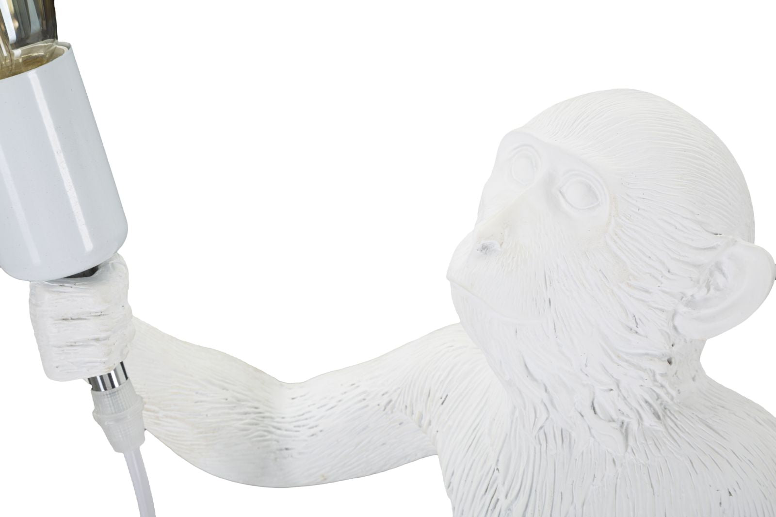 Tafellamp Monkey White Ø 26×34×55 cm