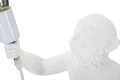 Tafellamp Monkey White Ø 26×34×55 cm
