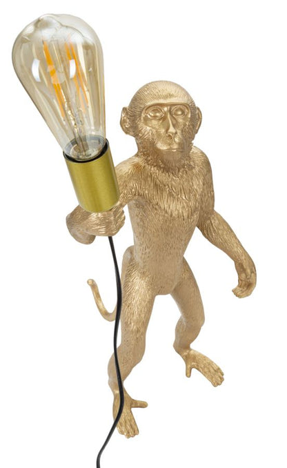 Tafellamp Monkey Gold Ø 26×34×55 cm