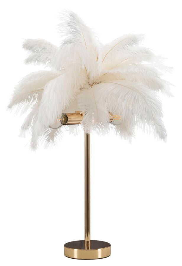 Tafellamp Palm White Ø 40×55 cm
