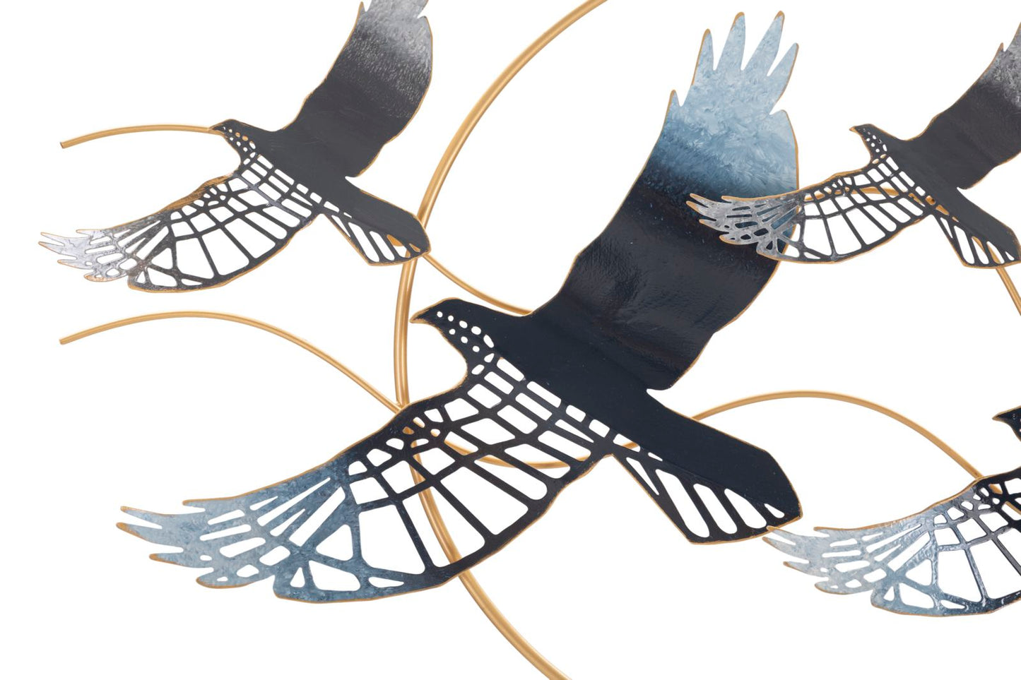 Wanddecoratie Bird 91×7×50 cm