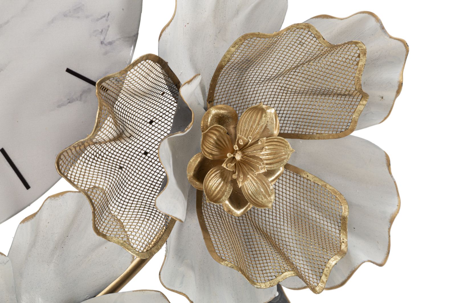 Wandklok Flowers 64×8×64 cm