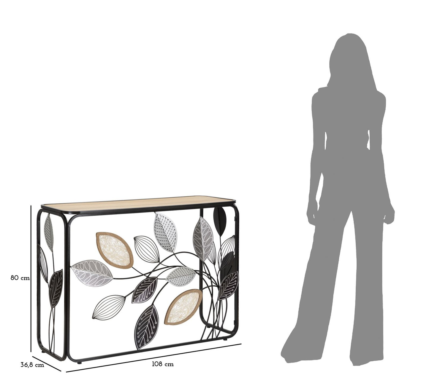 Consoletafel Autumn 108×36,8×80 cm