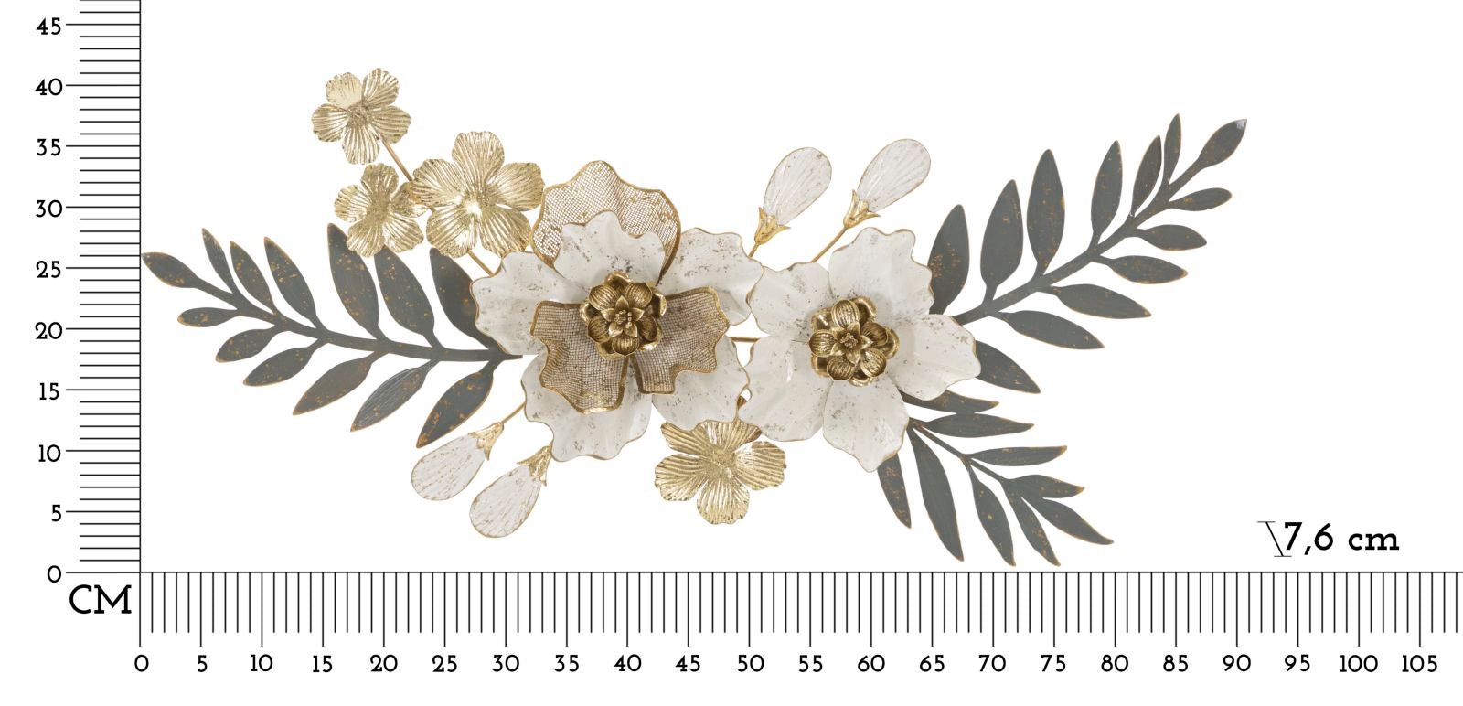 Wanddecoratie Greak 90,2×7,6×41,9 cm