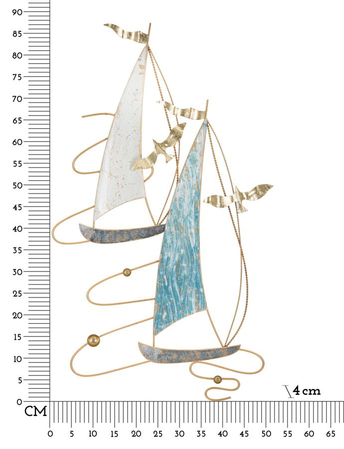 Wanddecoratie Vela Color 51,4×4×87 cm