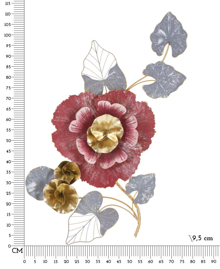 Wanddecoratie Lovi 61,6×9,5×111,8 cm
