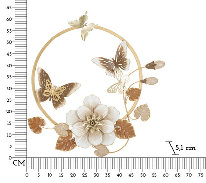 Wanddecoratie Rouns 58,4×5,1×63,5 cm