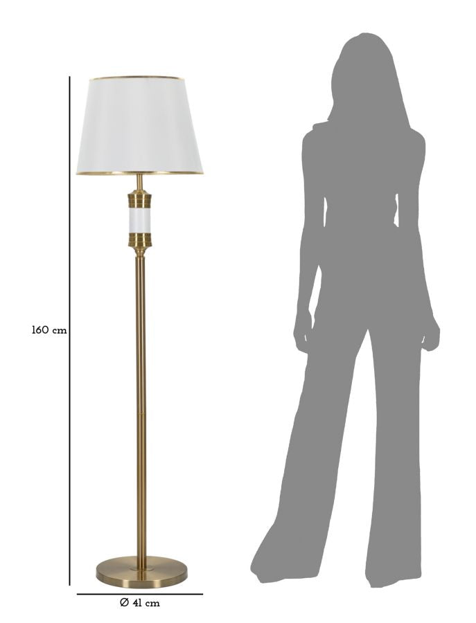 Vloerlamp Whity Ø 41×160 cm