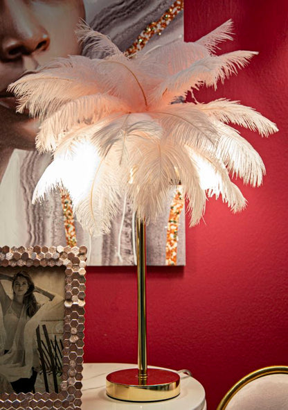Tafellamp Palm Pink Ø 40×55 cm