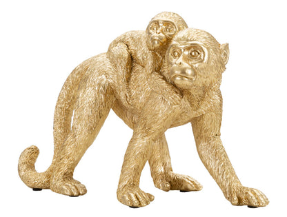 Decoratie Monkey Mom 29,5×11,5×18,5 cm