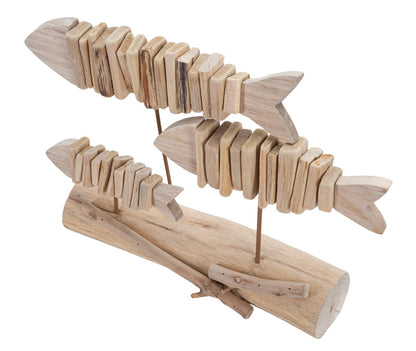 Decoratie Fish Nature 37×10×24 cm