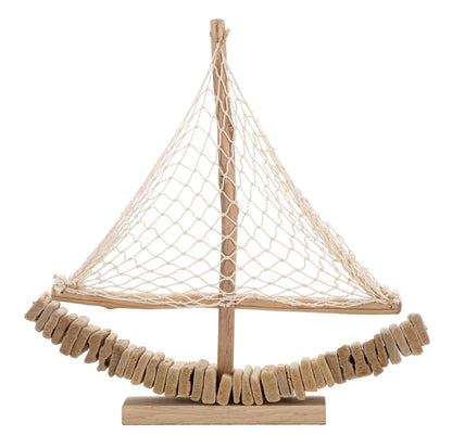 Decoratie Boath Nature 45×7×45 cm