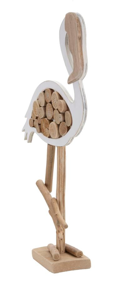 Decoratie Flamingo Nature 31×9×56 cm
