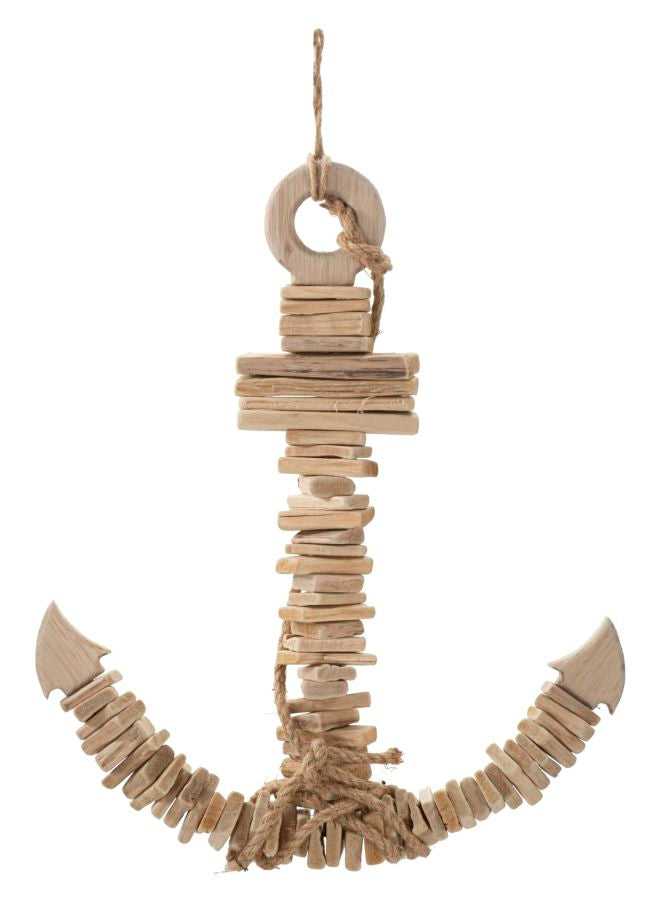 Wanddecoratie Anchor Nature To Hang 39×7×46 cm