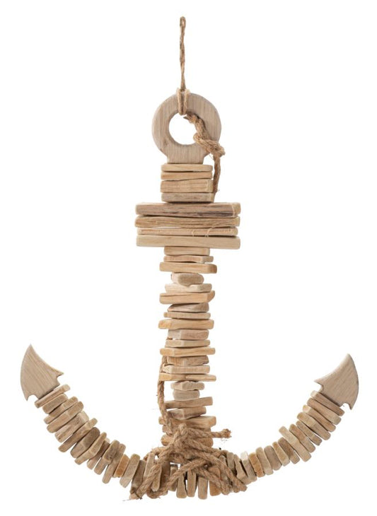 Wanddecoratie Anchor Nature To Hang 39×7×46 cm