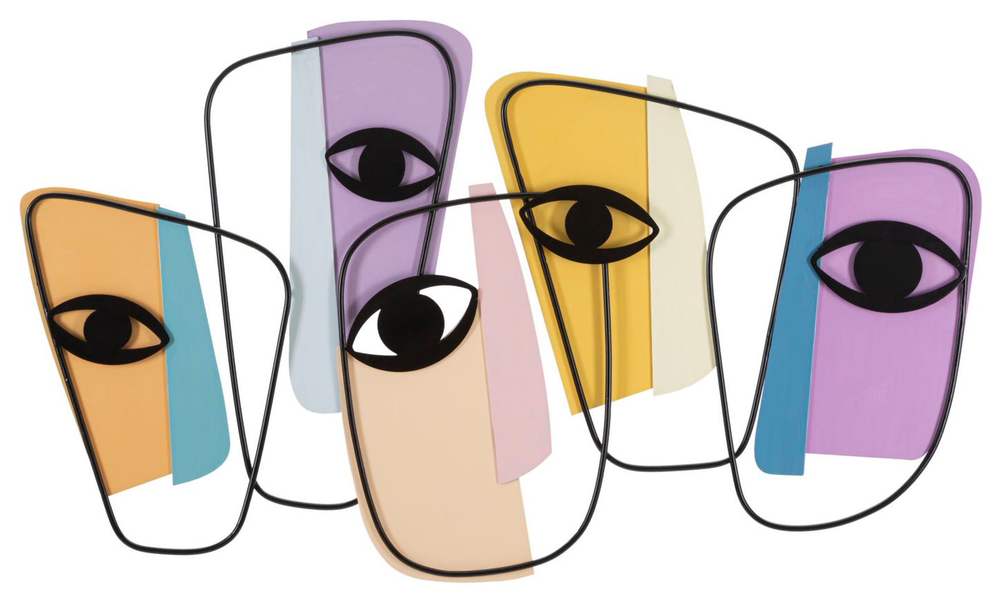 Wandpaneel Eyes -a- 120×2×72 cm