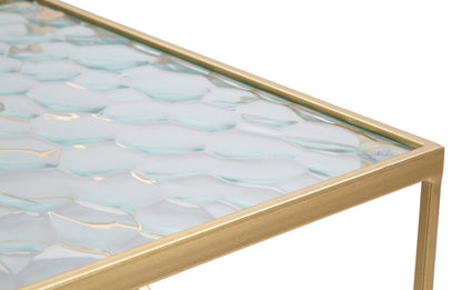 Tafel Glassy Set 2 Pcs 31,5×31,5×68 cm
