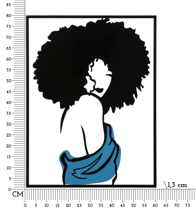 Wandpaneel Afef 60×1,3×80 cm