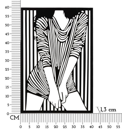 Wandpaneel Fashionable 40×1,3×60 cm