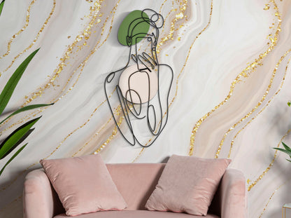 Wandpaneel Lady Color 40×1,3×80 cm