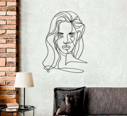 Wandpaneel Face 57,5×1,3×80 cm