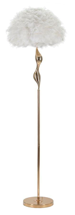 Vloerlamp Slim White Ø 50×165 cm