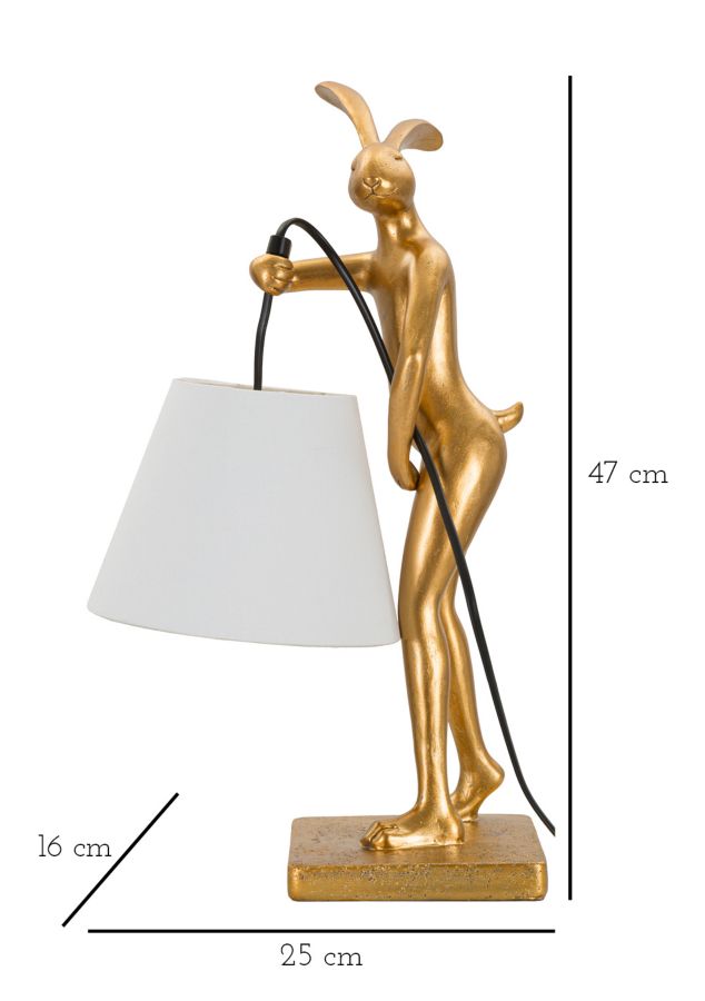 Tafellamp Rabbit Stand 26×16×47 cm