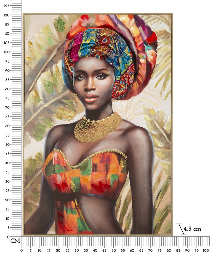 Wanddecoratie Deva -b- 82×4,5×122 cm