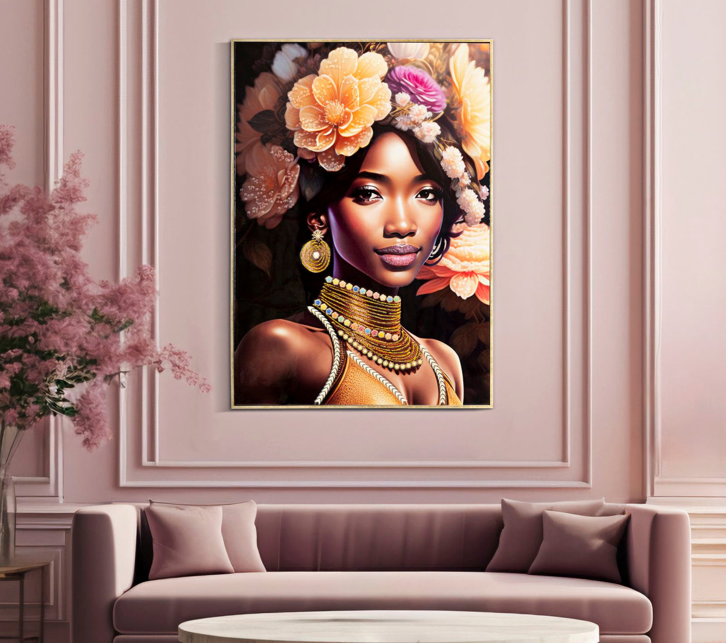 Wanddecoratie Zena -a- 72×4,5×102 cm