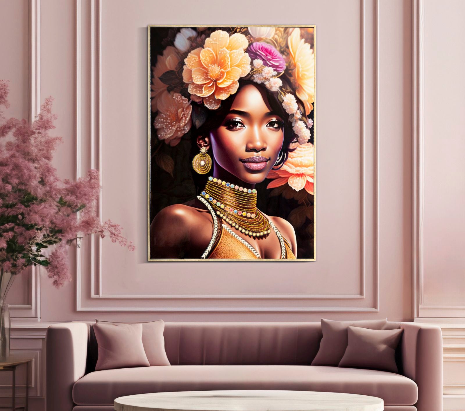 Wanddecoratie Zena -a- 72×4,5×102 cm